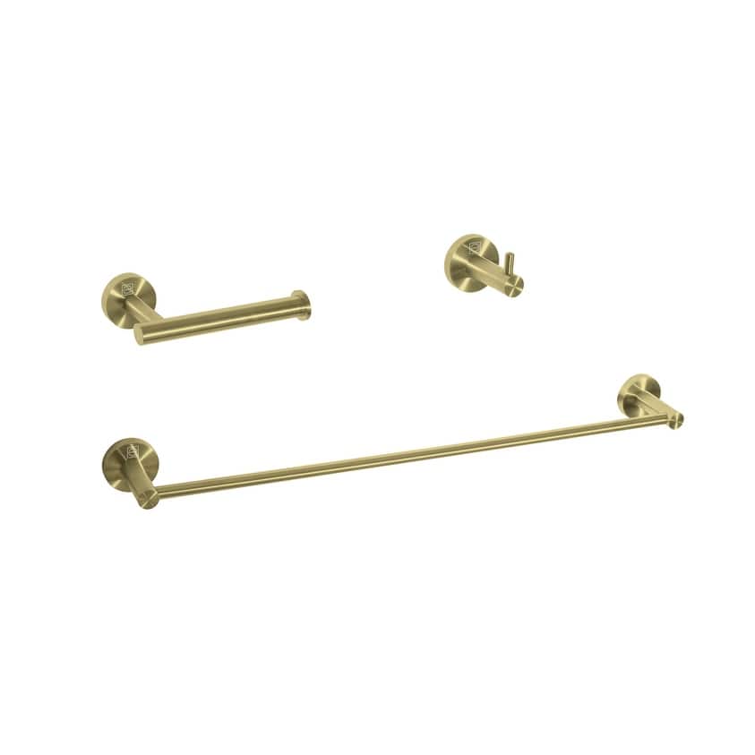 Indigo Home 3-Piece Bathroom Hardware Set
