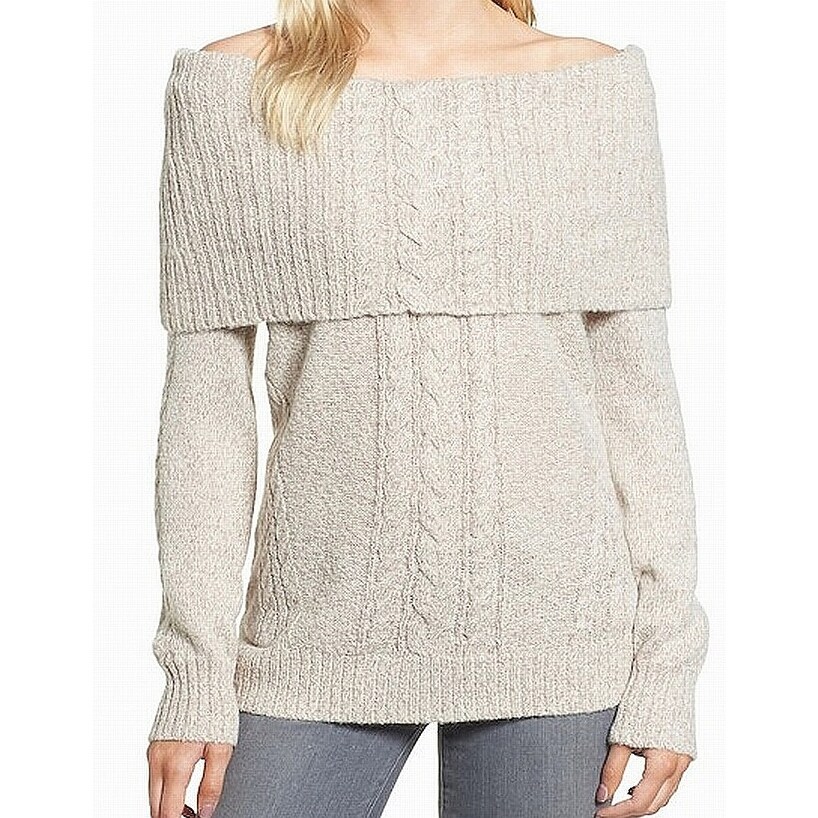 over the shoulder sweater
