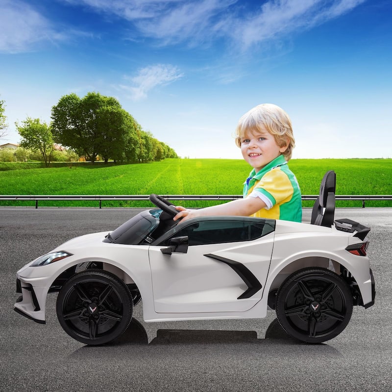 12V Kids Ride on Car Licensed Corvette