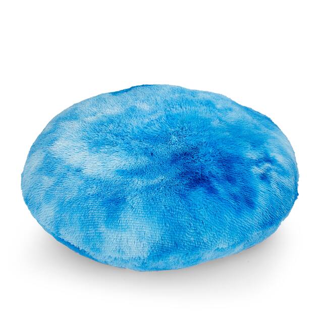 Tempo Home Polar Pouf - Oversized Faux Fur Round Floor Cushion