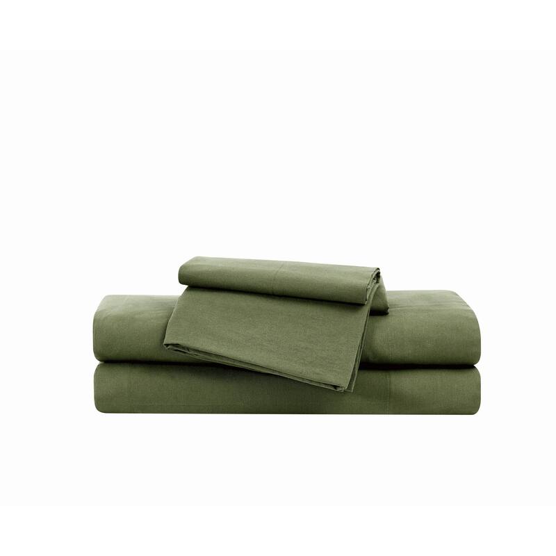 Brooklyn Loom Essential Cotton Sheet Set