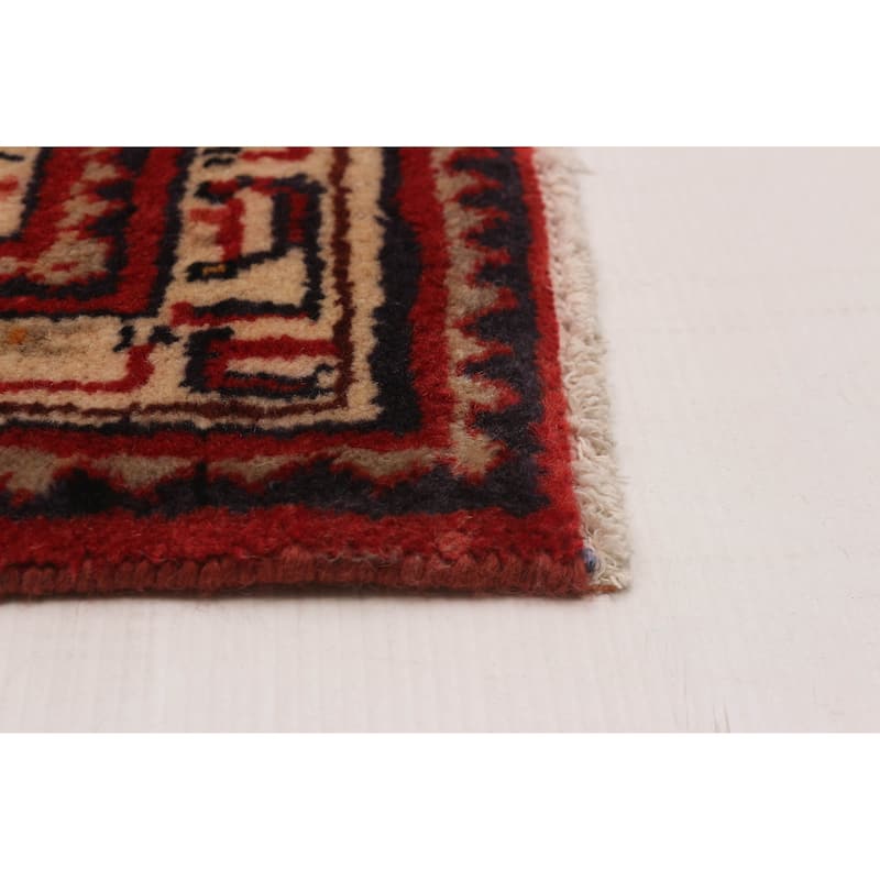 Andelz Red Rug 3'4" x 4'10" - 3'4 x 4'10
