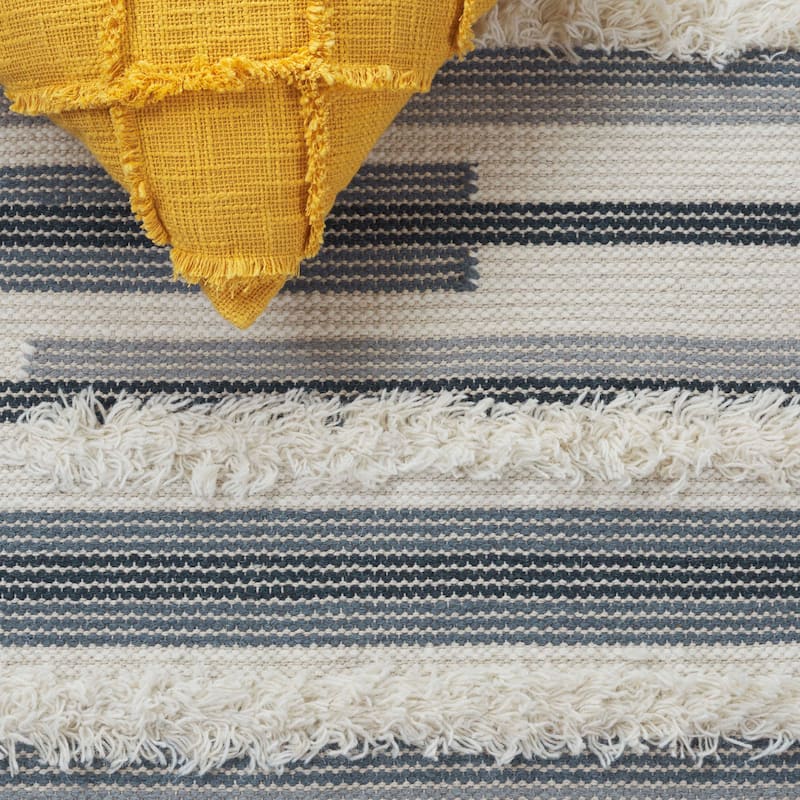SAFAVIEH Handmade Kenya Herta Striped Wool Rug