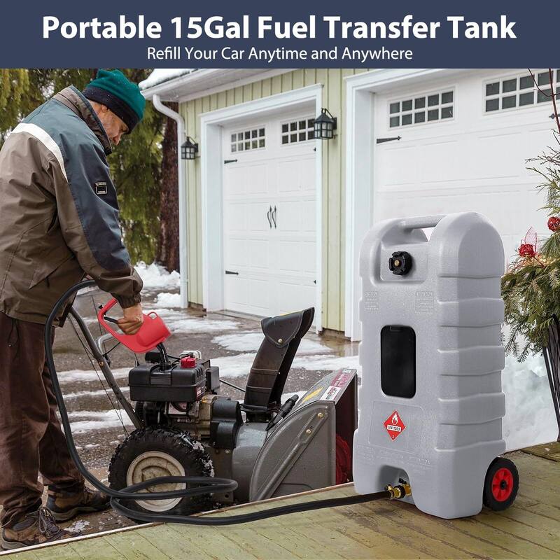 Portable 15 Gallon Fuel Caddy