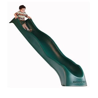 Swing-N-Slide Green Speedwave Slide - Mounts to 42" to 48" Platforms - 92" L x 28" W x 14" H