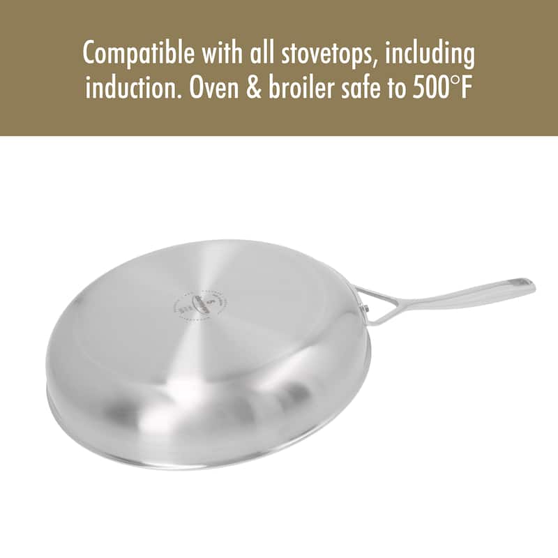 DEMEYERE Essential 5-ply Stainless Steel Fry Pan