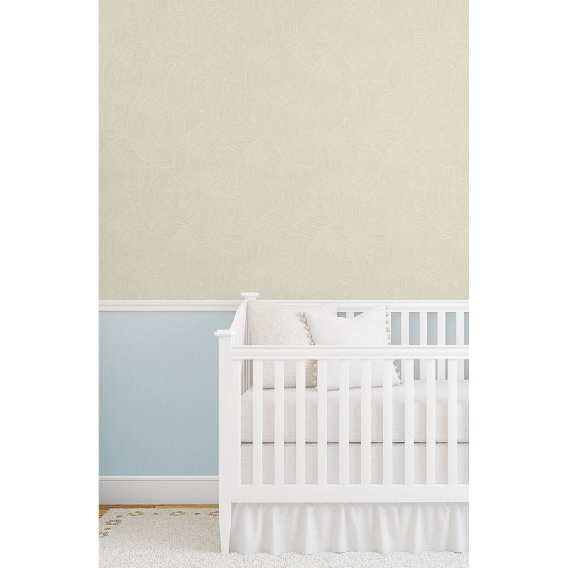 NextWall Swirl Geo Peel and Stick Wallpaper