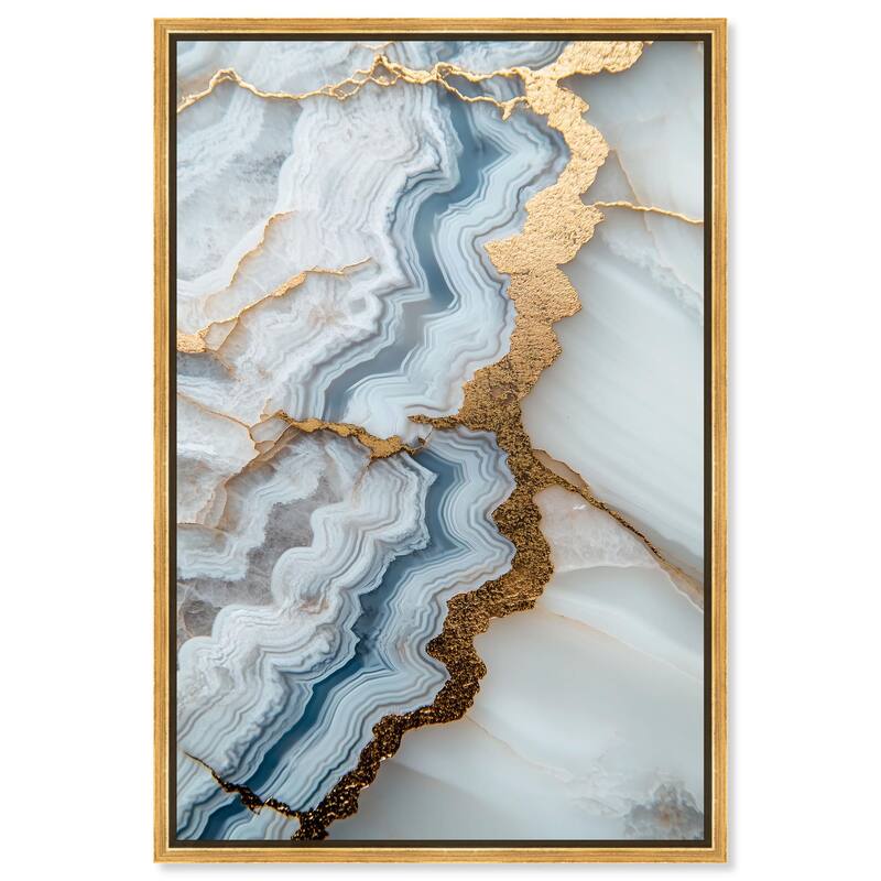 Denim Dreams II Canvas by Art Remedy - Gold - 16" x 24"