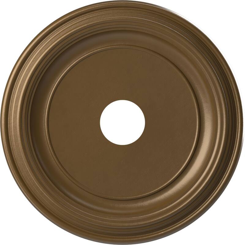3 1/2" Inside Diameter - Traditional Thermoformed PVC Ceiling Medallion