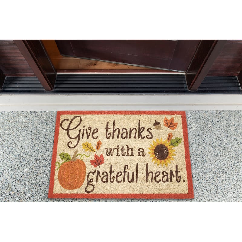Vinyl Whale Doormat