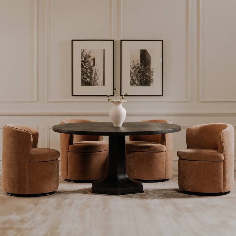 NADAAL STUDIOS Thessia Framed Print 1, European Vacation Home Sketch with Textured Mat and Wood Frame