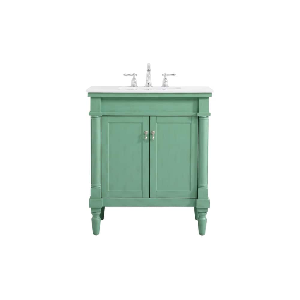 Elegant Lighting VF13030-VW Lexington 30" Free Standing Single Basin
