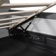 preview thumbnail 11 of 9, Twin Size Upholstered Daybed with Bear Shaped Headboard, Hydraulic System and Breathable Mesh Fence, Gray