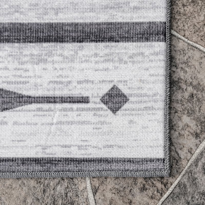 Nuloom Katia Southwestern Machine Washable Indoor/Outdoor Area Rug