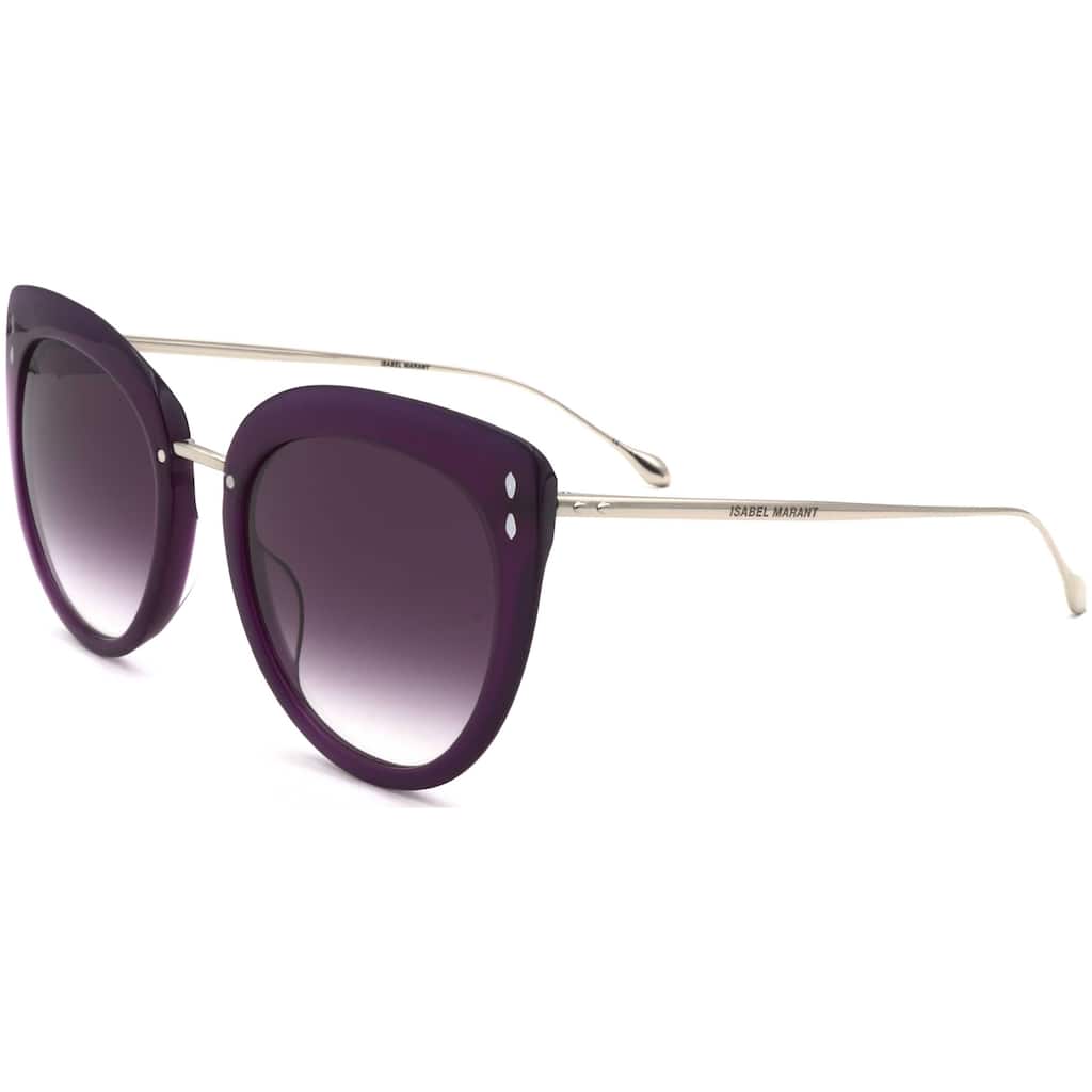 Isabel Marant Women's 55mm Violet Silver Sunglasses IM0084-G-S-4EN-55