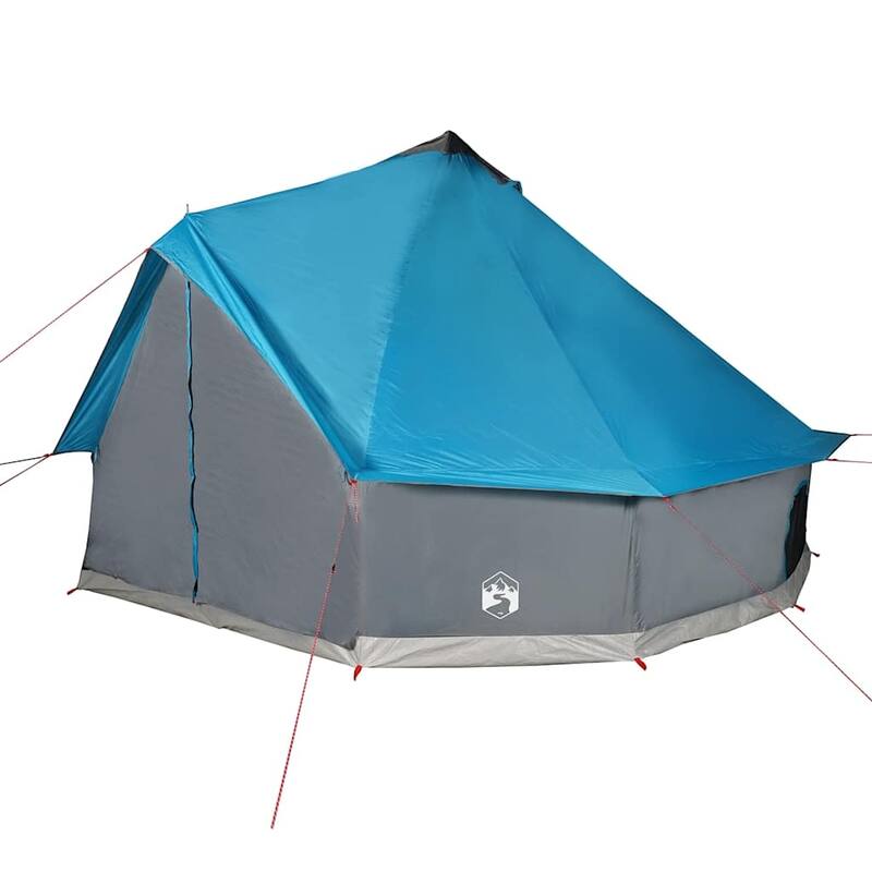 vidaXL Family Tent Tipi Blue Waterproof