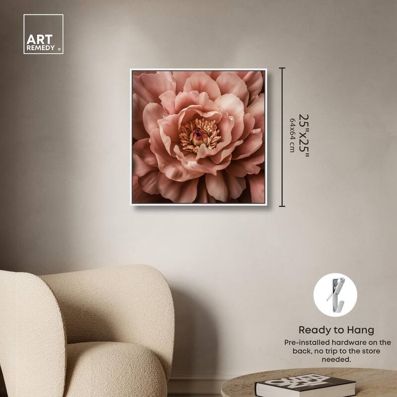 Romantic Elegance II Canvas by Art Remedy