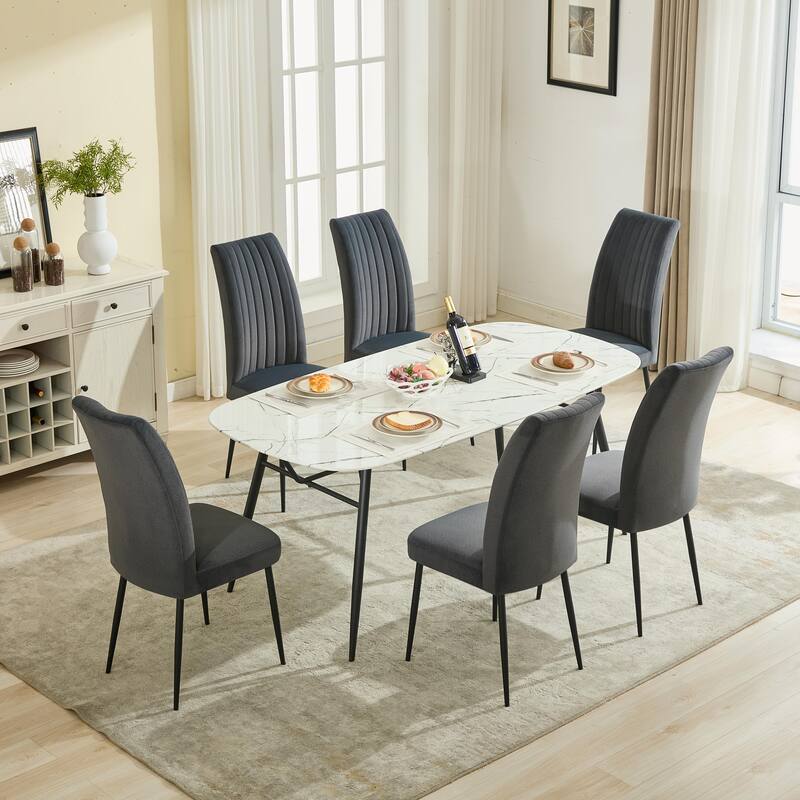 Dining Chair For Bedroom, Dining Room ,Design Is Simple, The Cushion Is Comfortable