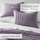 preview thumbnail 6 of 11, Chelsea Square Evans Pinch Pleated Soft Washed Boho Comforter Set