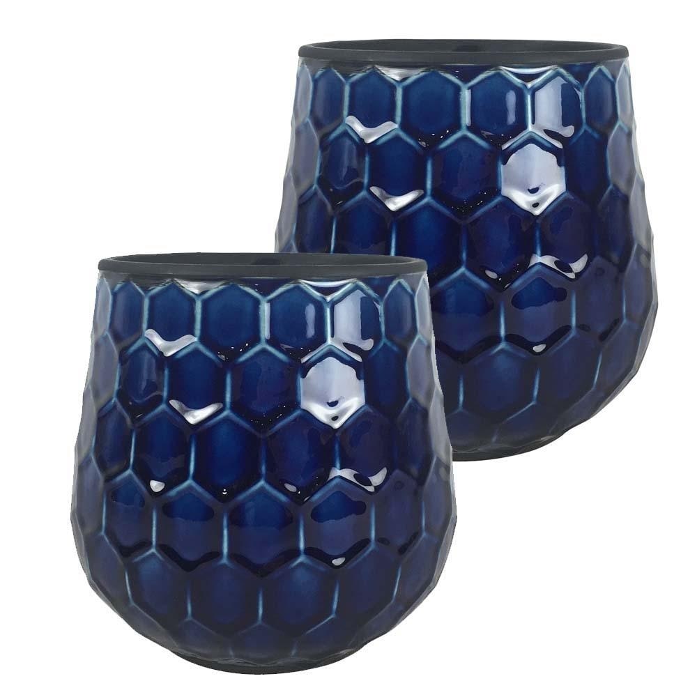 Southern Patio Honeycomb Planter (Pack of 2) - 8" Diameter (2-pack)