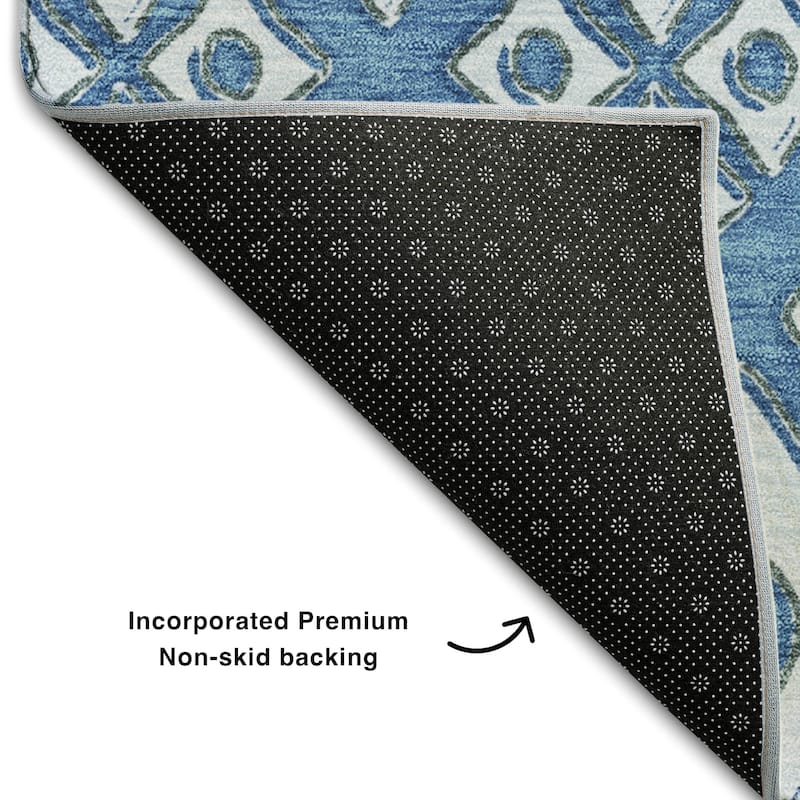 Premium Washable Super Soft Modern Cooper Mayfield Rug