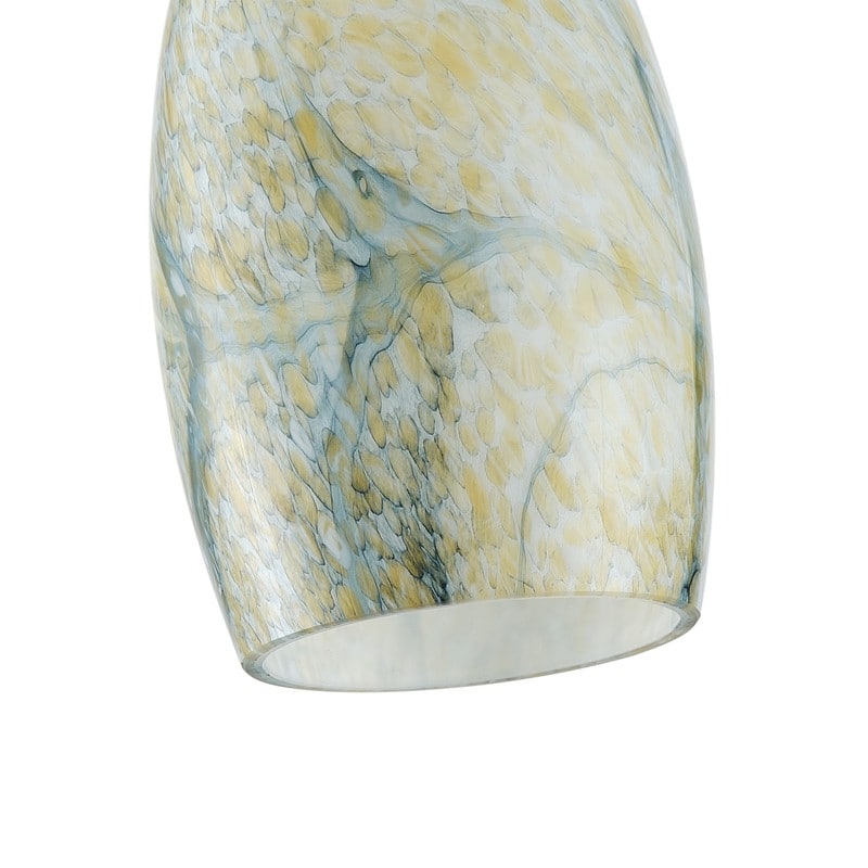 Black Metal and Glass Pendant Light for Kitchen Island Dining Room