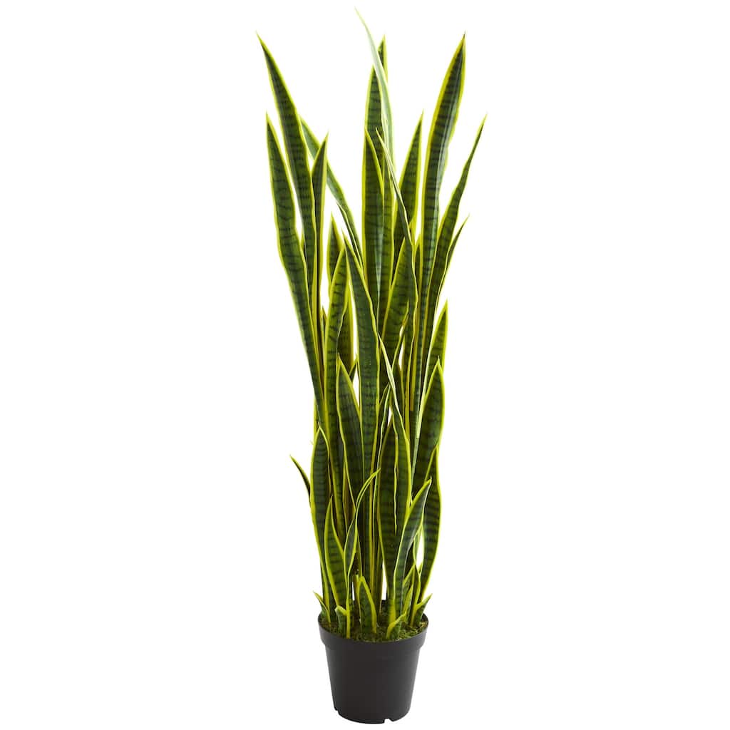 Artificial Fern Plant with Planter - Indoor Greenery Decor, 14x14x20 Inch Realistic Faux Plant for Home Office - Green - 60