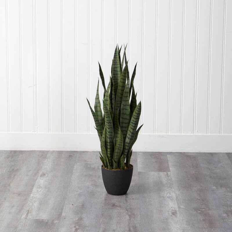 38-inch Sansevieria Artificial Plant - Green