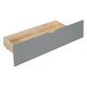 preview thumbnail 14 of 38, Gray Twin House Bed with Sofa, Charging Station & Drawers - Fun & Functional