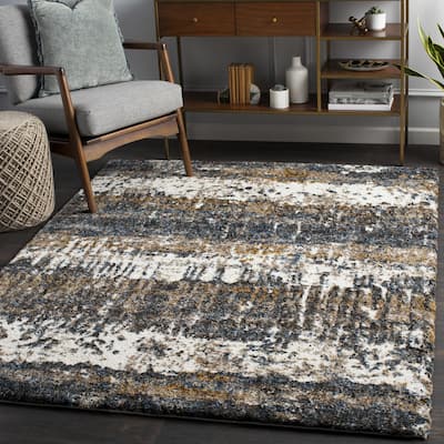 Livabliss Celestial Shag Bohemian & Eclectic Abstract Area Rug