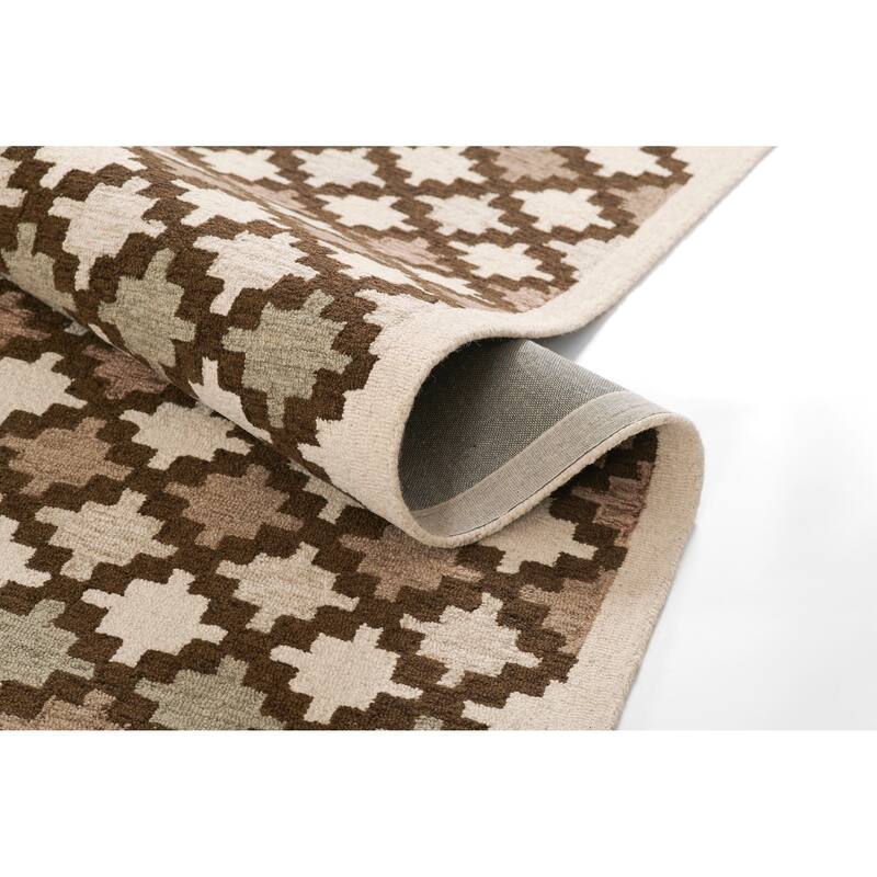 Erin Gates by Momeni Abbott Diamond Trellis Hand Tufted Wool Area Rug