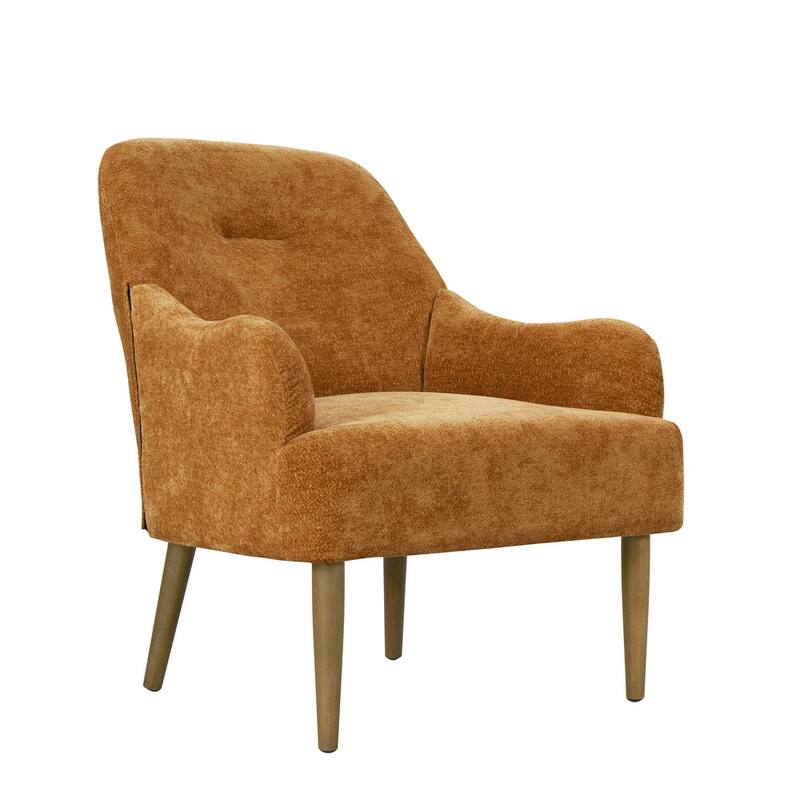 Accent Chair with Wood Legs