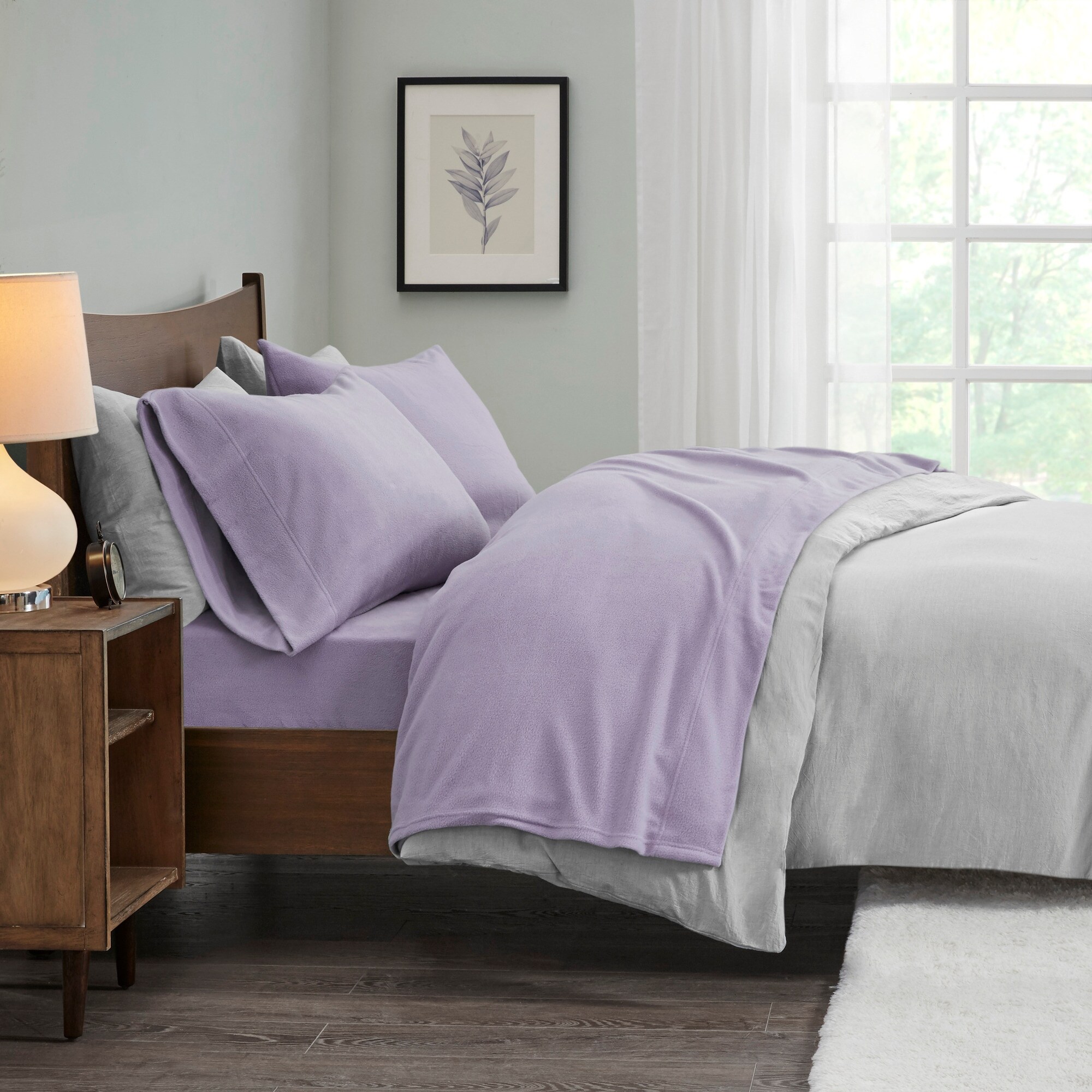 Pine Canopy Little River Microfleece Sheet Set