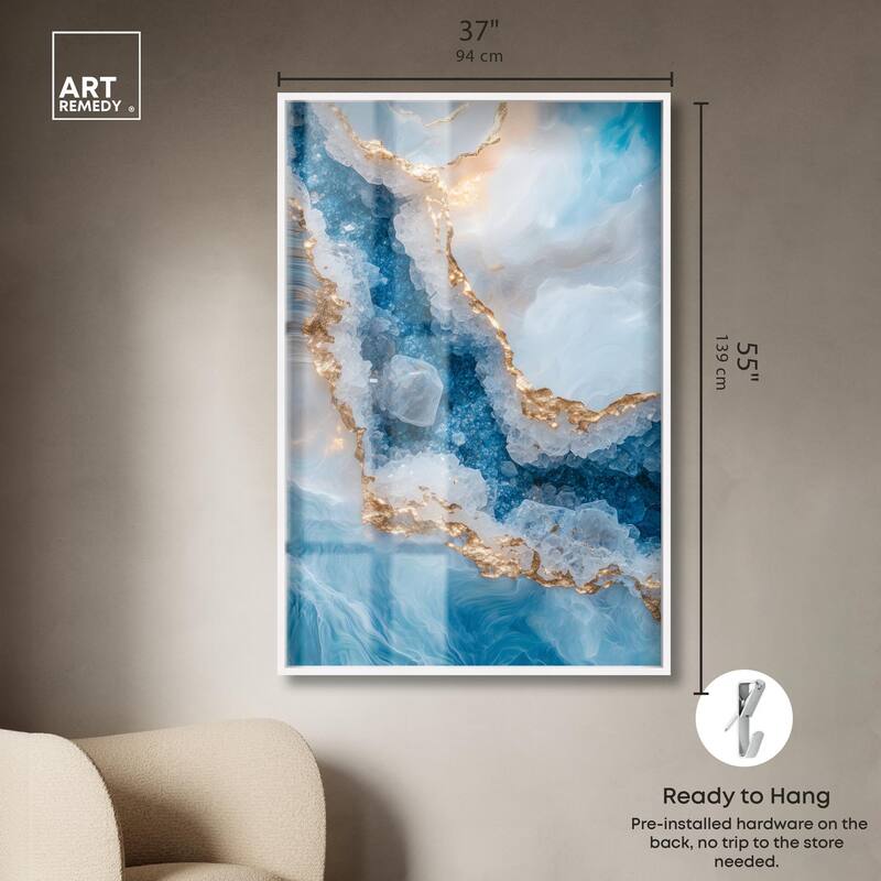 Molten Topaz I Shadowbox by Art Remedy