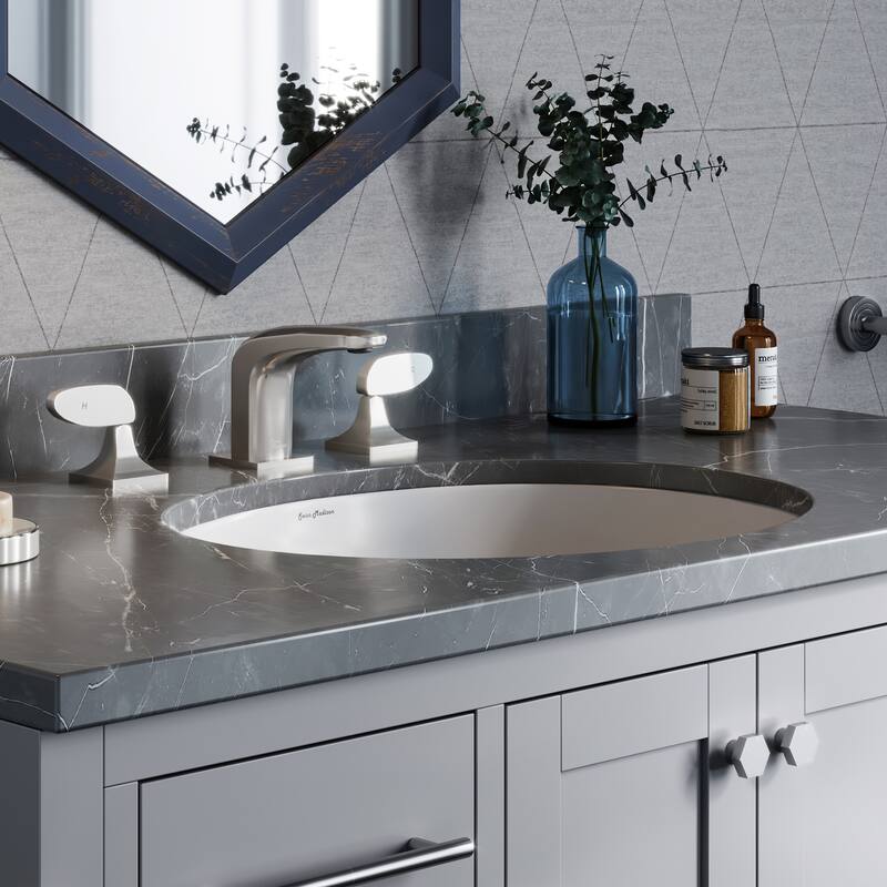 Monaco 19" Oval Under-Mount Bathroom Sink