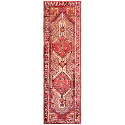 Pasargad Home Vintage Serab Collection Camel Lamb's Wool Area Rug - 3' 7" X 12' 2"