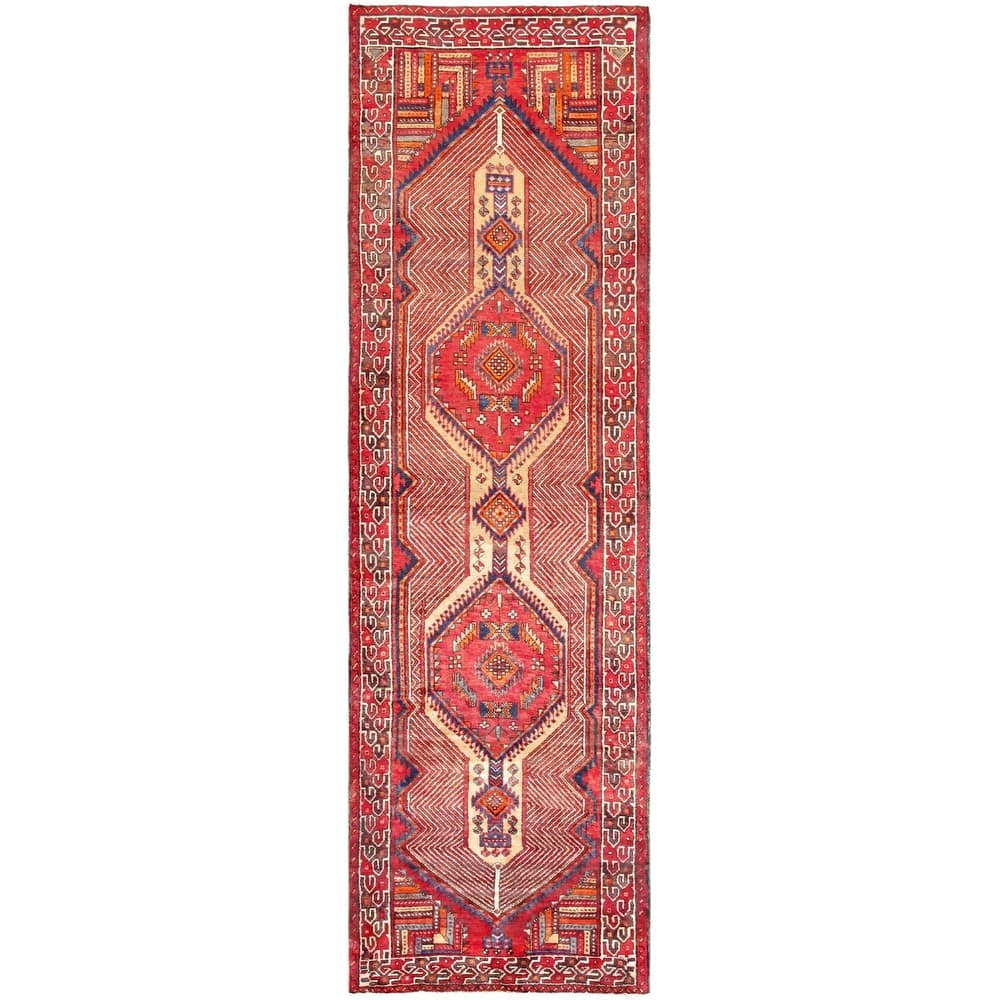Pasargad Home Vintage Serab Lamb's Wool Camel Area Rug - 3' 7'' X 12' 2''