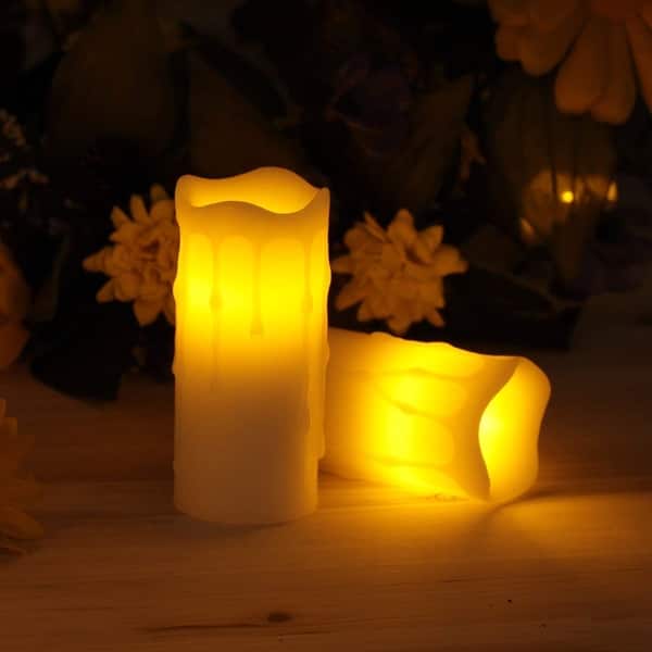 Shop 1 75x4 Flameless Led Candles Battery Operated Votive