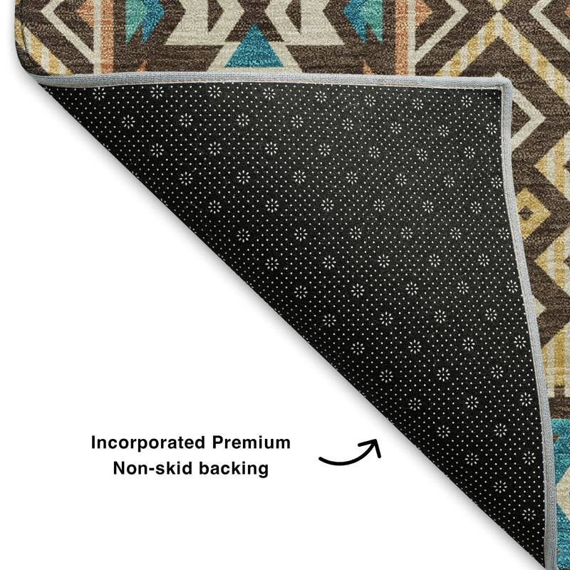 Premium Washable Super Soft Global Inspiration Mayfield Rug