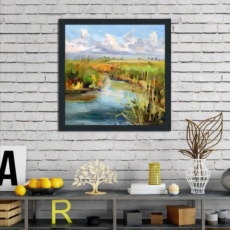 "Afternoon Skies" by Carol Hallock Print on Acrylic