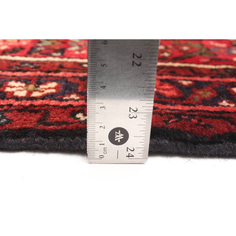 ECARPETGALLERY Hand-knotted Andelz Red Wool Rug - 2'2 x 9'11