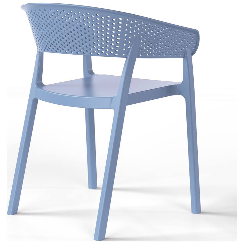 Frond and Form 4-Person Outdoor Square Dining Set