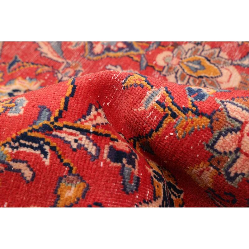 ECARPETGALLERY Hand-knotted Antalya Vintage Red Wool Rug - 4'9 x 8'0