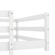 preview thumbnail 29 of 34, Twin Sturdy Structure Wood Floor Bed with Guardrail and Fence for Kids, Montessori Bed