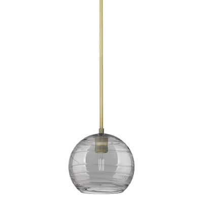 Innovations Lighting 434-1S-8-8 Crown Point Pendant Crown Point 8"