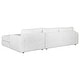 preview thumbnail 16 of 34, Reid 123 in. Left or Right Arm Facing Rectangular Sectional Sofa with Round Arms