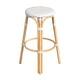 preview thumbnail 78 of 89, Tobias Rattan Round Bar Stool