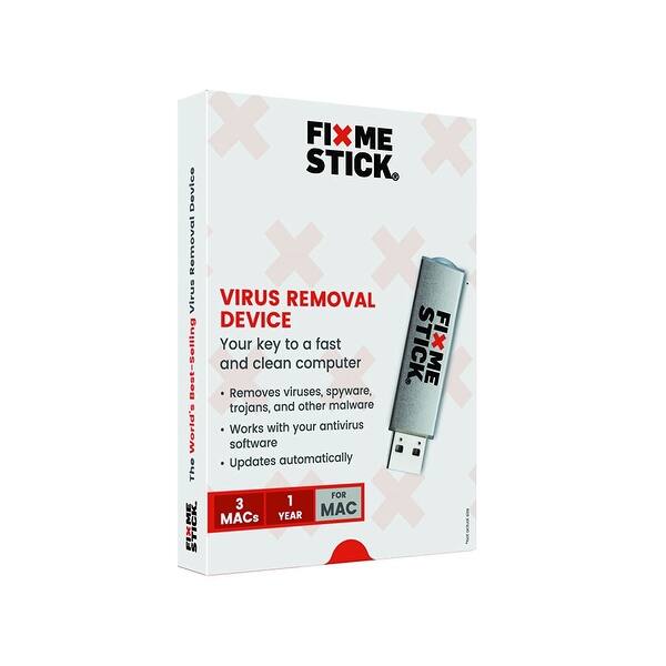 FixMeStick Virus Removal Device for Mac 3 Device 1 year FMSHFSPMAC