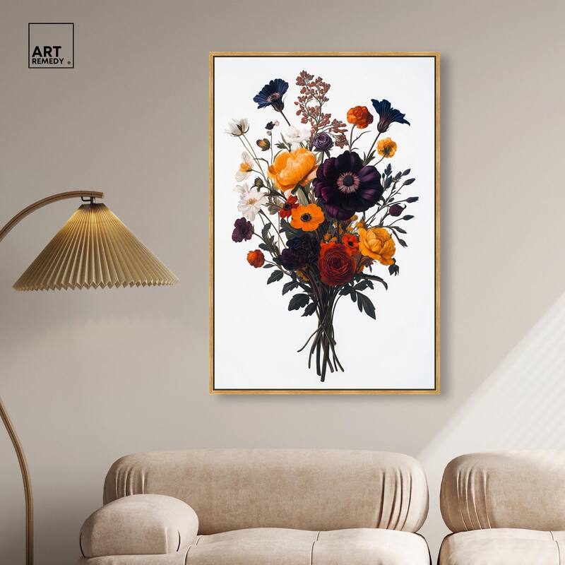 Regal Rose Riot II Canvas by Art Remedy