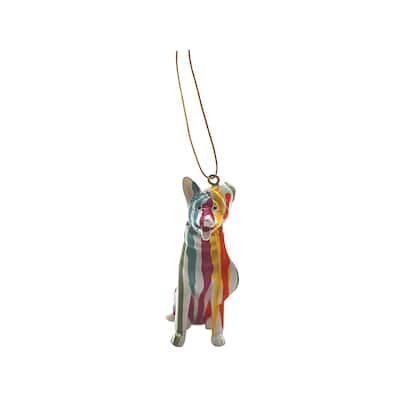 Interior Illusions Plus German Shepherd Holiday Dog Ornament